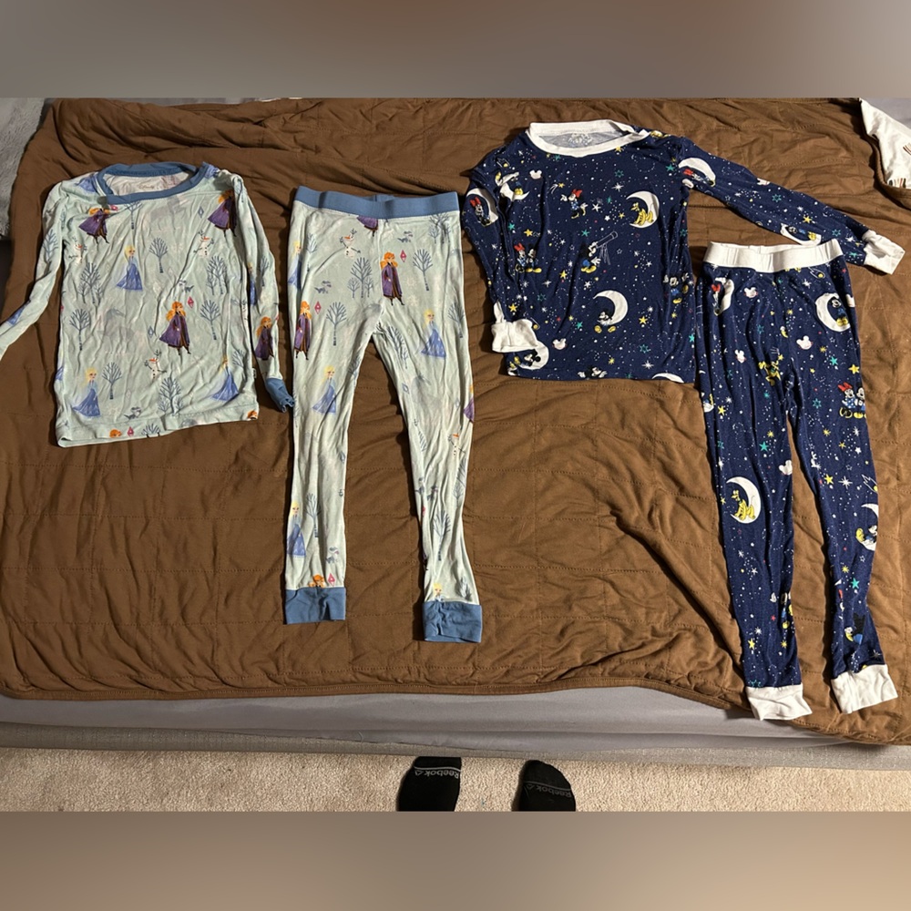 Little Sleepies Frozen & Mickey Forever 3T
